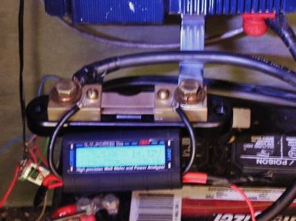 Courant 130 A RC Power Testeur Haute Precision Watt Meter tension Amp DC Analyzer 